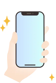 スマートフォンのイラスト